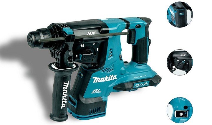 Makita DHR282Z được sản xuất với công nghệ hiện đại Makita DHR282Z được sản xuất với công nghệ hiện đại