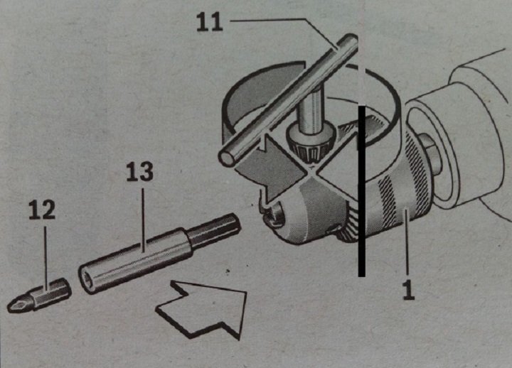 Các bộ phận máy khoan động lực Bosch GSB 550 Các bộ phận máy khoan động lực Bosch GSB 550