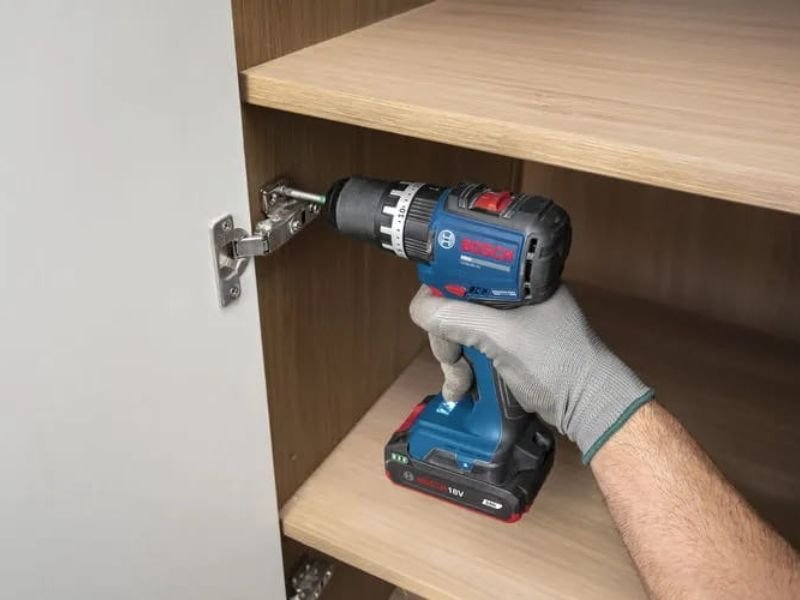 Bosch GSB 18V-52 (SOLO) nhỏ gọn, dễ di chuyển đến nhiều vị trí