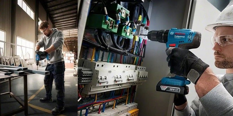 Máy khoan Bosch GSB 183-Li 1 pin khoan 3 chức năng Máy khoan Bosch GSB 183-Li 1 pin khoan 3 chức năng