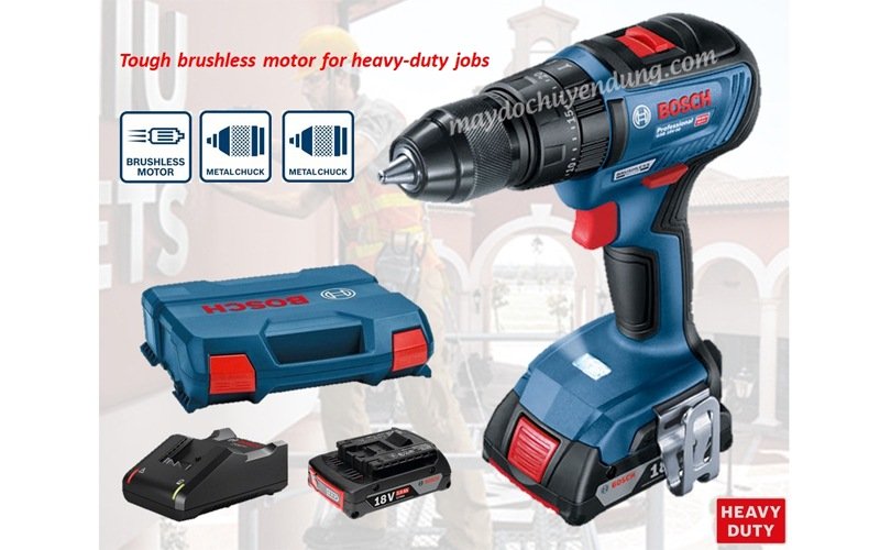 Bộ khoan pin Bosch GSB 18V-50