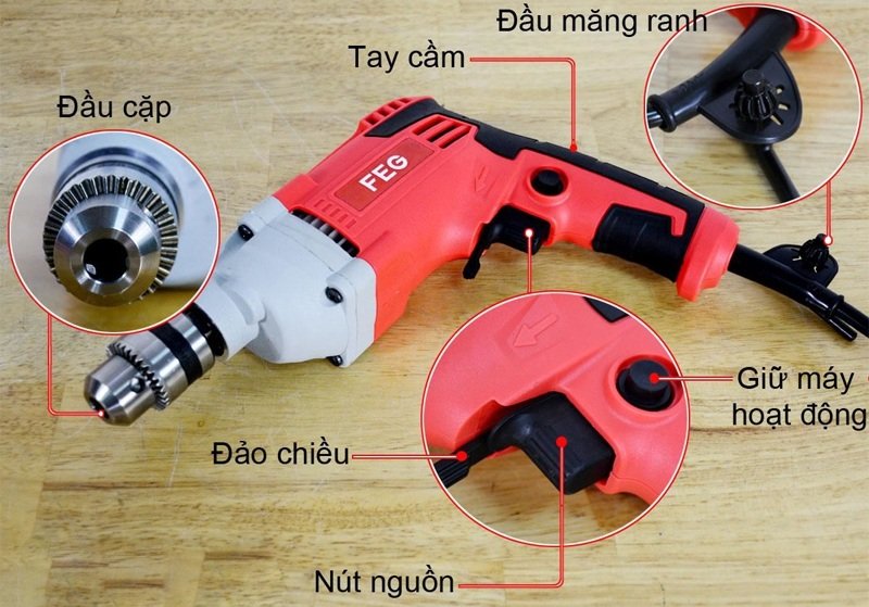 Máy khoan FEG EG 515 Máy khoan FEG EG 515