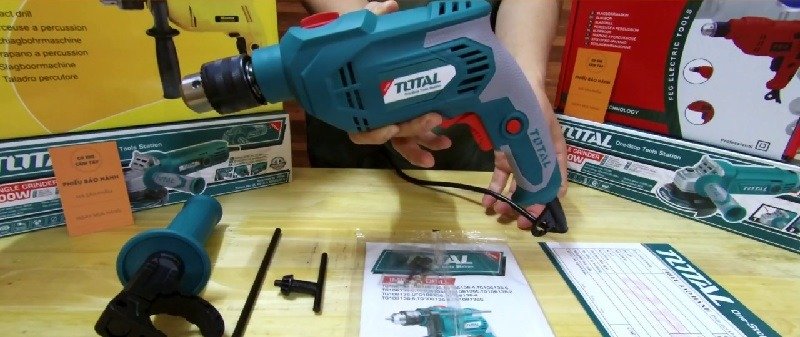 Máy khoan động lực Total TG106136E Máy khoan động lực Total TG106136E