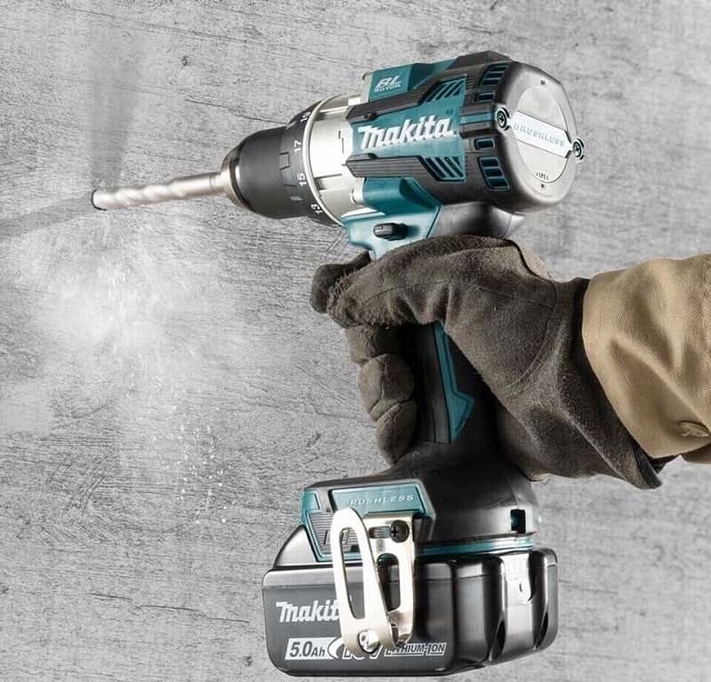 Máy khoan pin Makita DHP489RTJ khoan 3 chức năng Máy khoan pin Makita DHP489RTJ khoan 3 chức năng