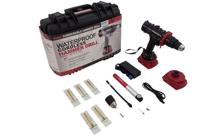 Bộ máy khoan dùng dưới nước Nemo Underwater drill 50m