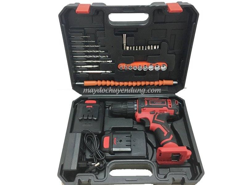 Trộn bộ máy khoan Figer 21V