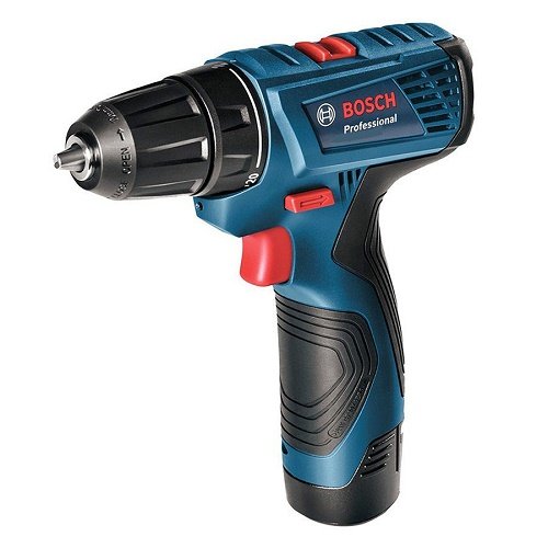 Máy khoan pin Bosch GSR 120-LI GEN II (1 pin + phụ kiện)