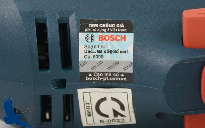 Tem máy khoan Bosch GBM 6re chính hãng Bosch Tem máy khoan Bosch GBM 6re chính hãng Bosch