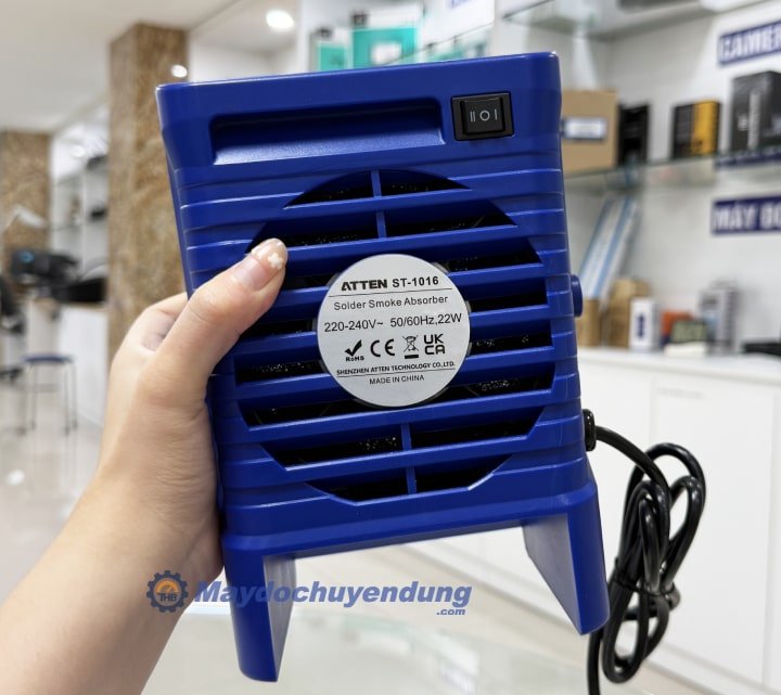 Máy lọc khói hàn Atten ST-1016 độ bèn cao, trọng lượng nhẹ Máy lọc khói hàn Atten ST-1016 độ bèn cao, trọng lượng nhẹ