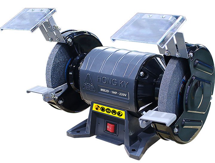 Hình ảnh máy mài bàn 2 đá Hồng Ký 1HP 220V Hình ảnh máy mài bàn 2 đá Hồng Ký 1HP 220V