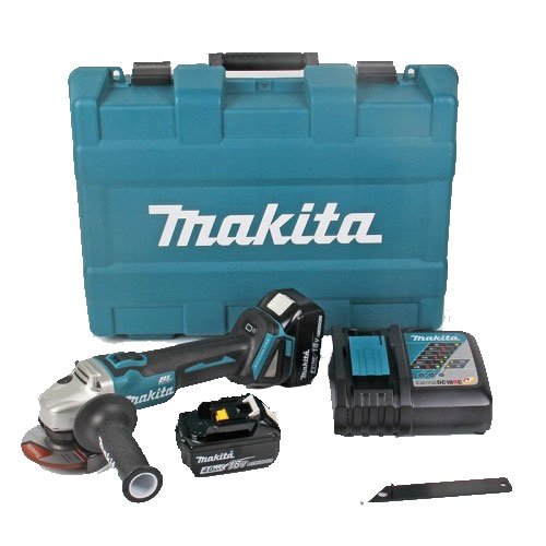 Máy mài góc dùng pin Makita DGA404RME 18V 100mm (công tắc trượt)