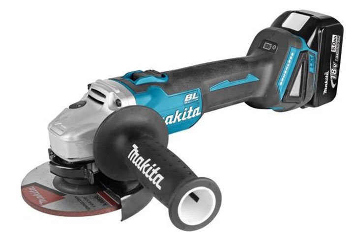 Hình ảnh máy mài góc dùng pin Makita DGA406RTE