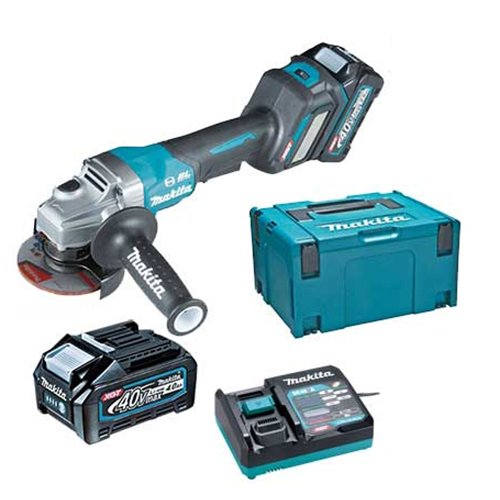 Máy mài góc dùng pin Makita GA011GM201 40V 100mm (công tắc bóp)