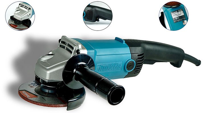 Quá trình làm việc của máy mài góc Makita 9015B Quá trình làm việc của máy mài góc Makita 9015B