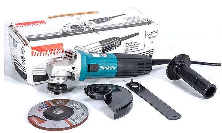 Trọn bộ của máy mài Makita GA5030R Trọn bộ của máy mài Makita GA5030R