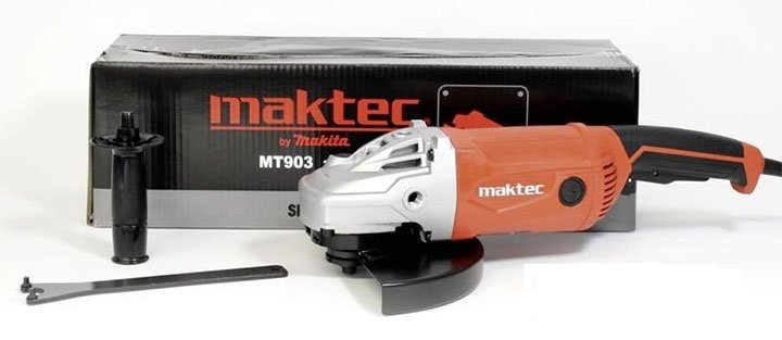 Maktec MT903 là máy mài góc cỡ lớn, công suất mạnh mẽ