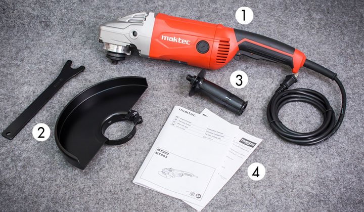 Trọn bộ máy mài góc Maktec MT903