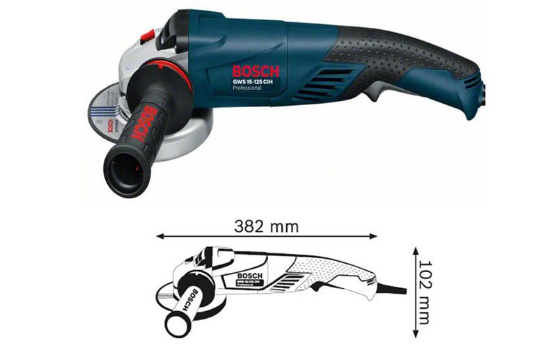 Máy mài góc nhỏ Bosch 15-125 CIH 