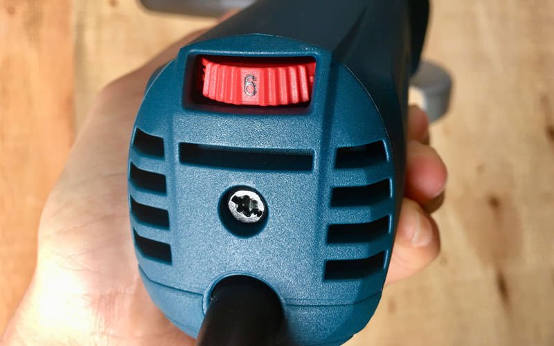Núm vặn lựa chọn tốc độ của Bosch GWS 900-100 S Núm vặn lựa chọn tốc độ của Bosch GWS 900-100 S