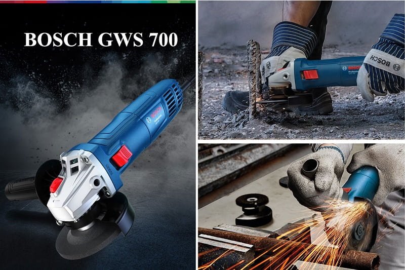 Máy mài GWS 700 có khả năng cắt tốc độ cao Máy mài GWS 700 có khả năng cắt tốc độ cao