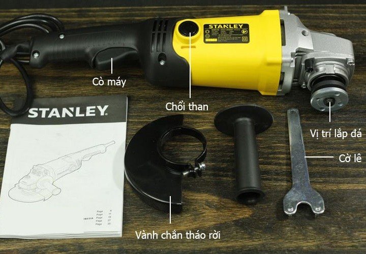 Máy mài góc Stanley SGM145 Máy mài góc Stanley SGM145