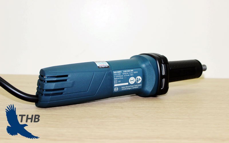 GGS 5000 L được in các thông số kỹ thuật trên thân máy