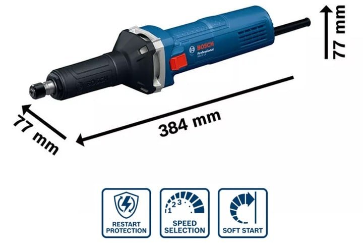 Bosch GGS 5 LS bền chắc, đa tính năng Bosch GGS 5 LS bền chắc, đa tính năng