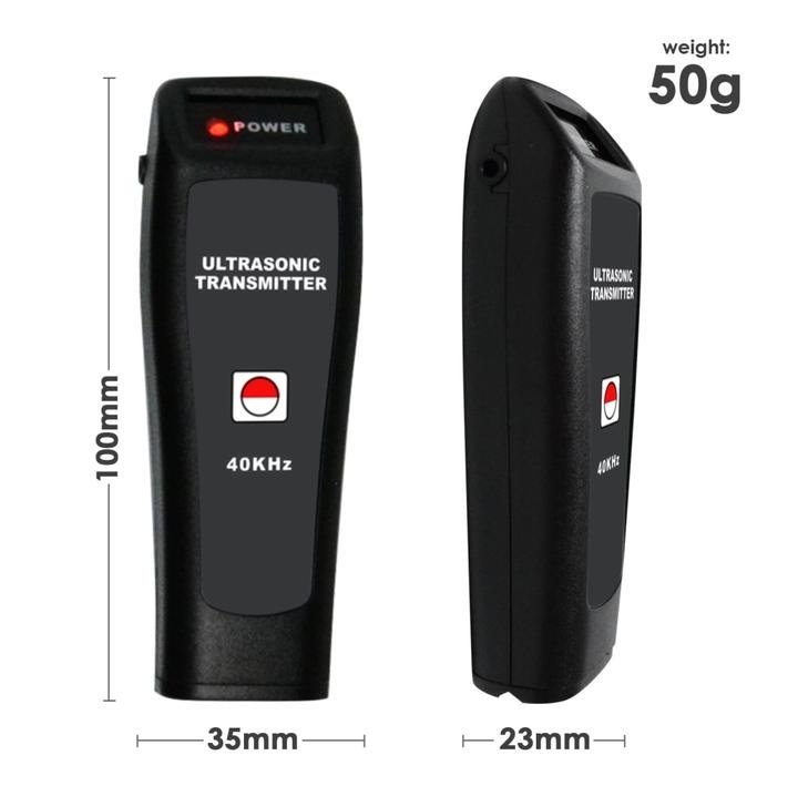 Máy phát sóng siêu âm UT-40 có kích thước nhỏ gọn, dễ sử dụng