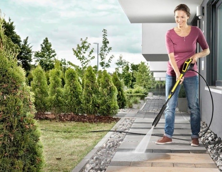 Máy phun rửa áp lực cao Karcher K 5 Power Control *EU dùng cho xịt rửa dân dụng