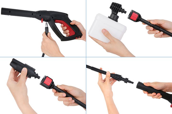 Cách kết nối súng và thân súng của Universal Aquatak 125 Cách kết nối súng và thân súng của Universal Aquatak 125