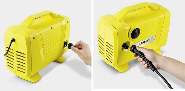 Lắp đặt Karcher K2 Power VPS rất đơn giản. Lắp đặt Karcher K2 Power VPS rất đơn giản.