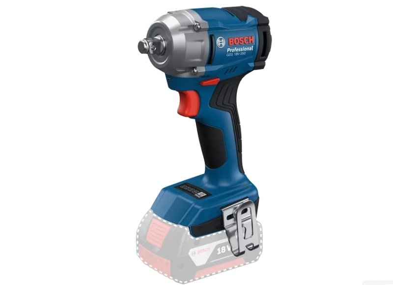 Máy siết bu lông pin Bosch GDS 18V-350 thiết kế chắc chắn Máy siết bu lông pin Bosch GDS 18V-350 thiết kế chắc chắn