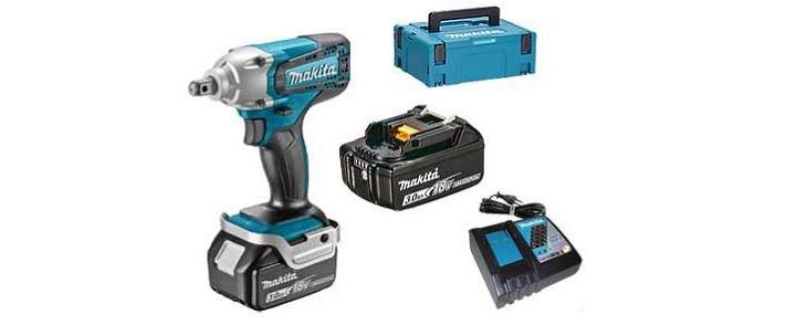 Bộ sản phẩm máy siết bu lông Makita DTW190RFJX đầy đủ Bộ sản phẩm máy siết bu lông Makita DTW190RFJX đầy đủ