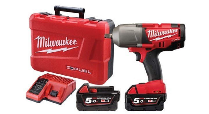 Milwaukee M18 FMTIW12-502X được thiết kế với kiểu dáng nhỏ gọn Milwaukee M18 FMTIW12-502X được thiết kế với kiểu dáng nhỏ gọn