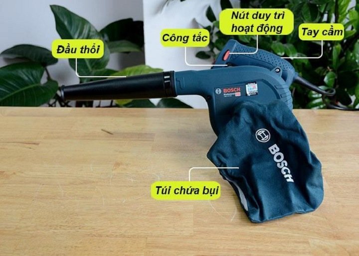 Đặc điểm nổi bật của máy thổi bụi Bosch GBL 82-270 Đặc điểm nổi bật của máy thổi bụi Bosch GBL 82-270