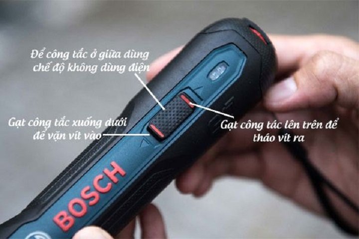 Máy vặn vít cầm tay Bosch Go KIT Máy vặn vít cầm tay Bosch Go KIT