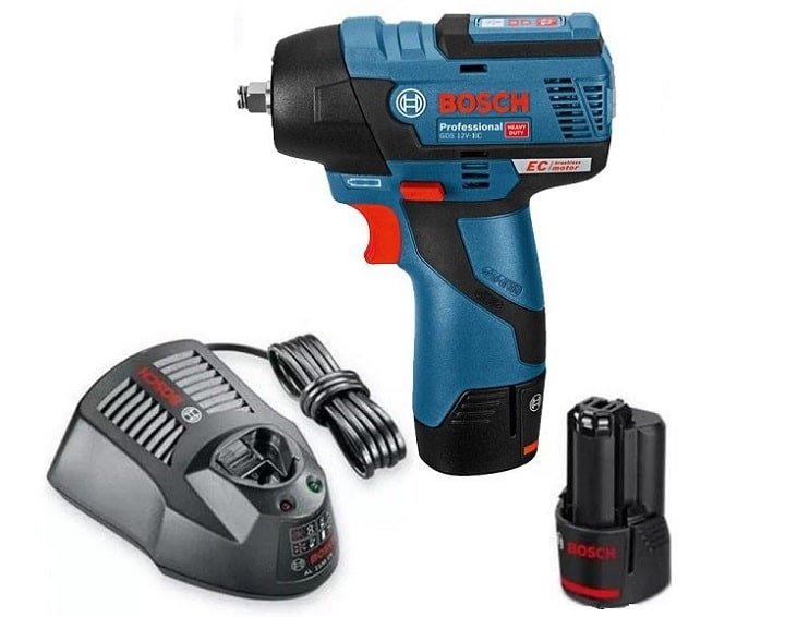 Bộ sản phẩm máy vặn vít Bosch GDS 12V-EC Bộ sản phẩm máy vặn vít Bosch GDS 12V-EC