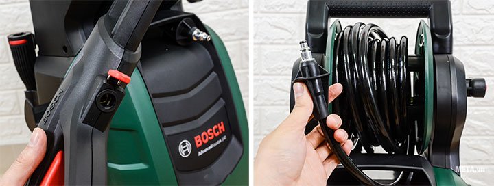 Máy rửa xe Bosch Advanced AQT 140 có dây phun áp lực chắc chắn có độ bền cao Máy rửa xe Bosch Advanced AQT 140 có dây phun áp lực chắc chắn có độ bền cao