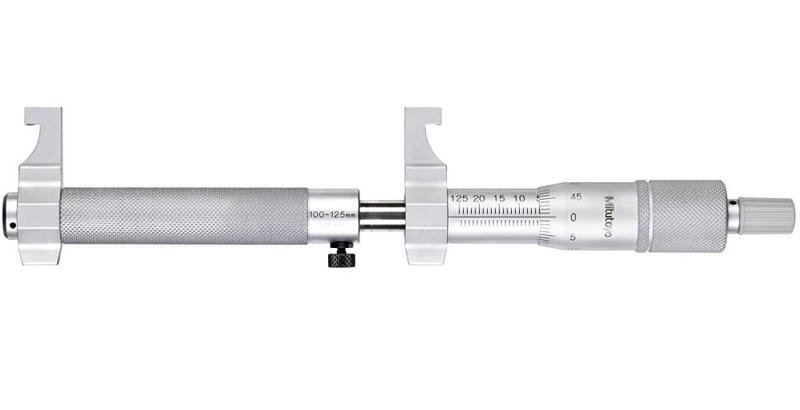 Panme đo trong Mitutoyo 145-189 có phạm vi đo từ 100-125mm
