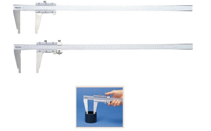 Thước cặp cơ khí Mitutoyo 160-131 có khả năng chống mài mòn, cho tuổi thọ cao