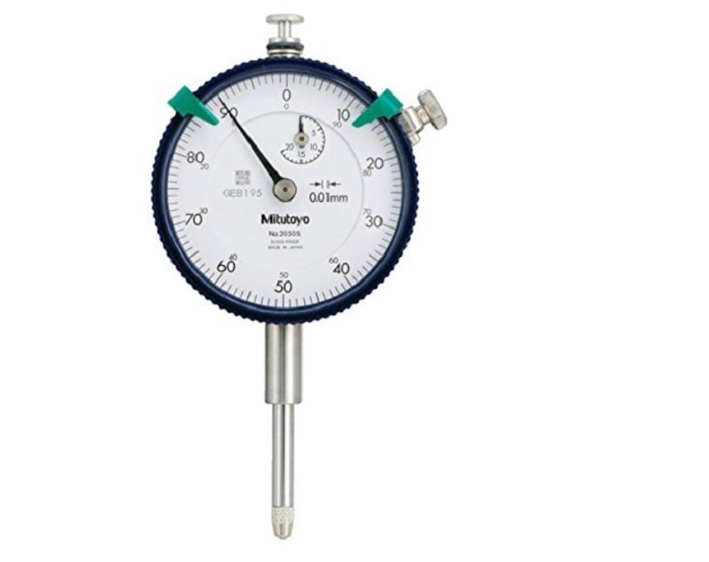 Đồng hồ so cơ dải đo 0-20mm/0.01mm Mitutoyo 2050S-19 giúp kiểm tra sai lệch hình dạng Đồng hồ so cơ dải đo 0-20mm/0.01mm Mitutoyo 2050S-19 giúp kiểm tra sai lệch hình dạng