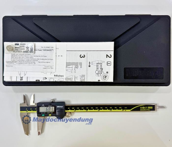 Cách sử dụng thước cặp điện tử Mitutoyo 500-197-30 chính xác