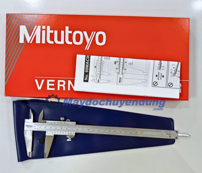 Thước cặp cơ khí Mitutoyo 530-118 200mm có thiết kế nhỏ gọn, dễ sử dụng