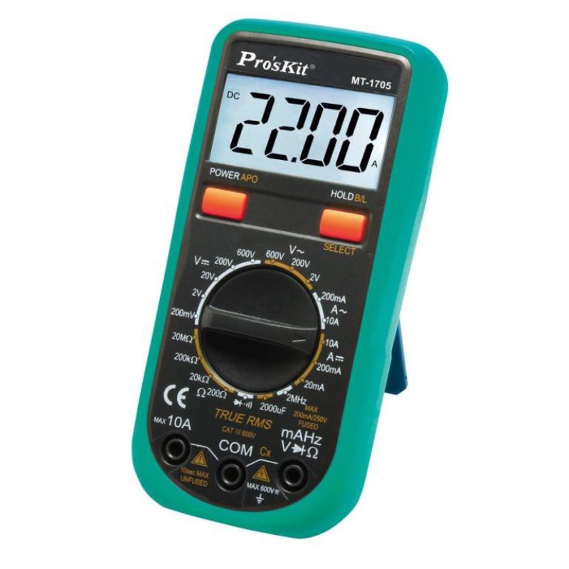 Pro'sKit MT-1705 mang đến tính năng đo đa dạng 