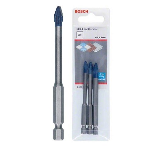 Mũi khoan gạch cứng Hex-9 Bosch 2608579511 (568)