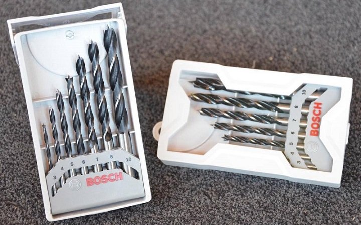 Bộ mũi khoan gỗ thường (7 mũi) Bosch 2607017034 Bộ mũi khoan gỗ thường (7 mũi) Bosch 2607017034