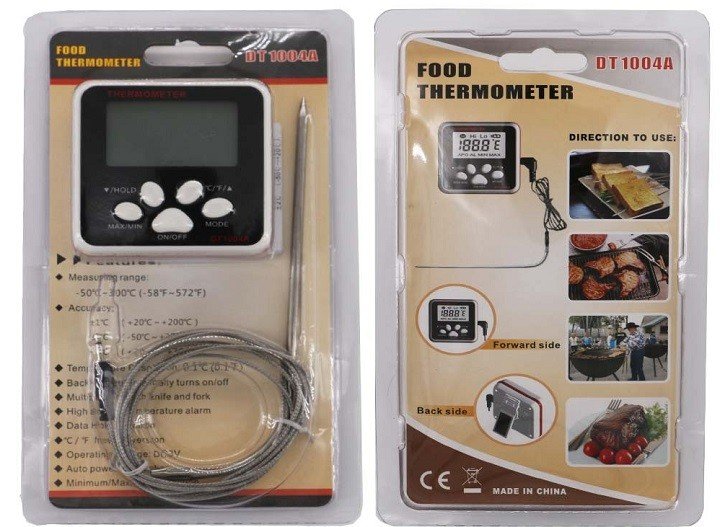 Nhiệt kế thăm dò thực phẩm DT1004A