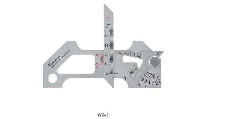 Thước đo mối hàn WG-3 được ứng dụng nhiều trong ngành cơ khí Thước đo mối hàn WG-3 được ứng dụng nhiều trong ngành cơ khí