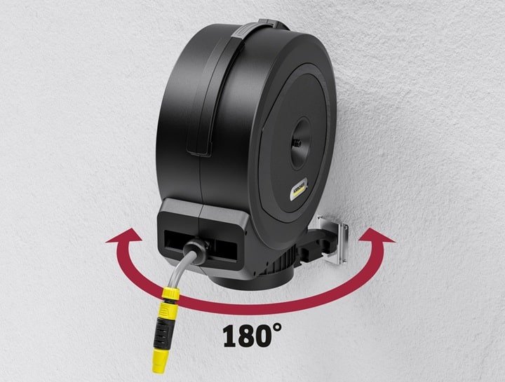 Ống dẫn nước kèm guồng HBX xoay 180 độ, dễ lắp đặt và sử dụng Ống dẫn nước kèm guồng HBX xoay 180 độ, dễ lắp đặt và sử dụng