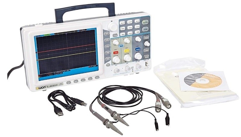 Máy hiện sóng SDS5032E là một phần của loạt SDS-E, đây là dòng máy khởi động có giá cạnh tranh của Owon. Máy hiện sóng SDS5032E là một phần của loạt SDS-E, đây là dòng máy khởi động có giá cạnh tranh của Owon.